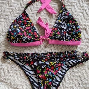 Guess Floral Bikini EUC M
